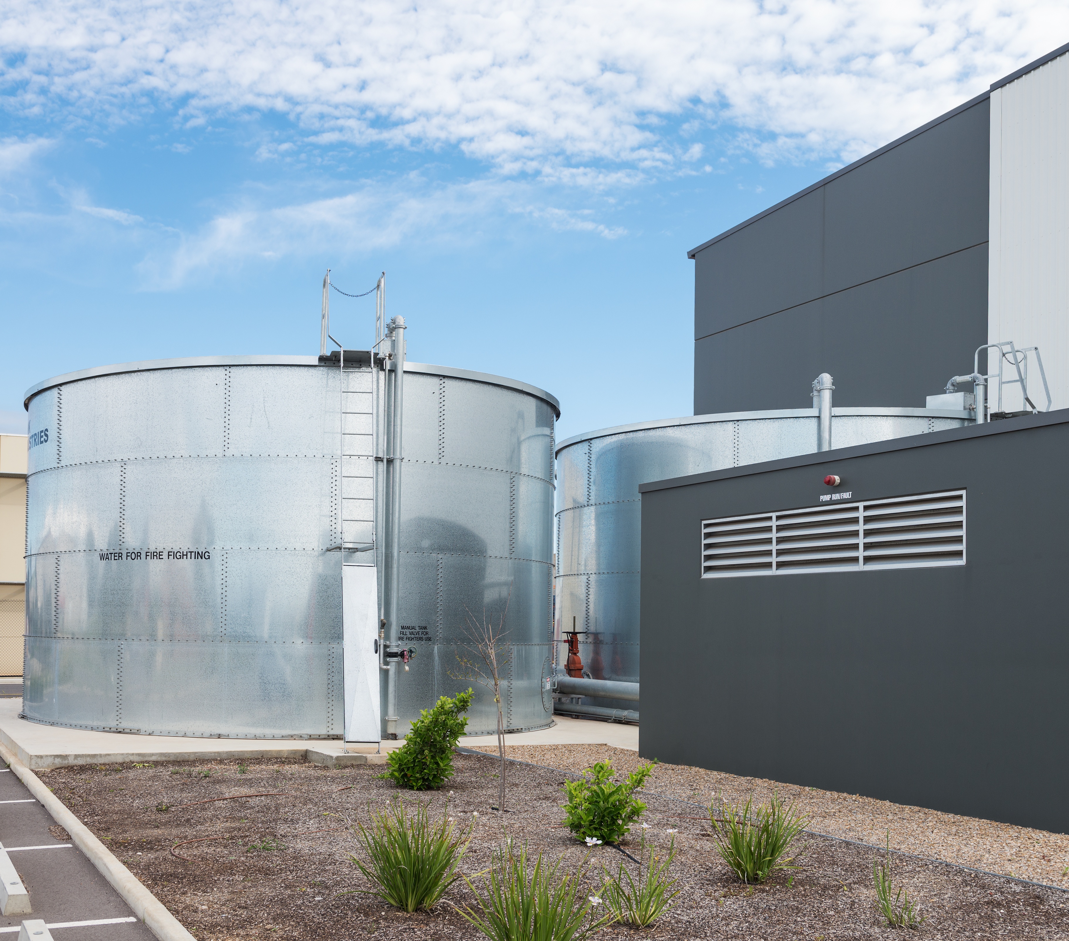 Fire Water Roof Tank Fire Protection Services